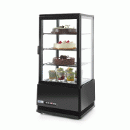 Vitrine de table réfrigérée positive 3 étagères 78L ARKTIC HENDI - Noir_2