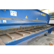 Cisaille guillotine HACO PSX 5008 - hydraulique, capacité 5050 x 8 mm - UGS : 8803_2