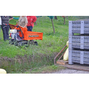Mini-dumper à moteur sur chenilles - Série 40 Cormidi - Maniable, robuste et capacité 400kg_2