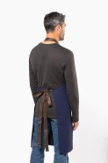 Tablier coton vintage - Réf: K8003 - Kariban - Tissu canvas très résistant - One Size - Vintage Charcoal et Navy_2