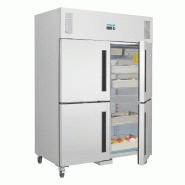 Armoire réfrigérée négative double 2 portillons GN 2/1 Série G CW196 Polar_2
