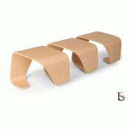 Banc d'accueil ADN - True Design - 3 places