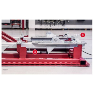 Système de redressage de banc de cabine josam, opération illimitées sur un large éventail de marques de camions -  série ct_2