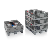 Réhausse pliable en plastique 800x1200 - REH812PE/R - compatible palettes avec rebords jusqu'à 7 mm_2