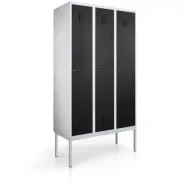 Vestiaire métallique  3 porte  - 90 cm de largeur_2