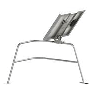 Support nautisme spécial balcon pour panneau solaire Uniteck 20.1 WB - acier inox 316L - 20W max_2