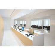 Variflex 88 - Cloison mobile dorma hüppe raumtrennsysteme GmbH + Co. KG - Largeur élément 1 100 mm - Isolation acoustique jusqu'à Rw 58 dB_2