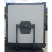 Abri bloc avec plancher en agglo marin CTBH