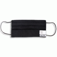 Masque en soie imprimée éclat - doublé coton - 9x18 cm - 3 plis - Réf. 30273.01.1_2