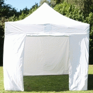 Pack tente pliante de stockage 3x3m - Aluminium 40mm - Bâche 300g/m² - Imperméable et anti-UV_2