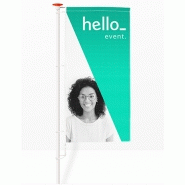 Drapeau personnalisé sur mesure - toutes tailles disponibles, lavable, adapté aux intempéries_2