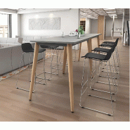 Table haute avec repose pieds So Mojacar_2