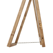 Chevalets de sol en bois sapin - tableau blanc magnétique effaçable - H 148 cm - Réf : 213402_2