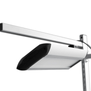 Éclairage latéral LED 18W - Profilé aluminium anodisé 456 mm - Température 4000K - Réf. 27.204.2001_2