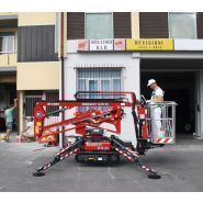 Goldlift 14.70 iiis - nacelle araignée - hinowa s.P.A. - capacité nacelle chenillée 120kg à 200kg_2