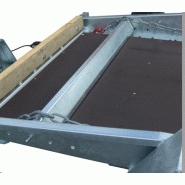 Remorque Lider avec béquilles arrière et roue jockey Ø60