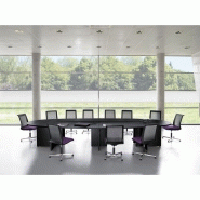 Table de conférence Multi-Meeting Business - Prestige et Privilège - Plateaux bois massif ou mélaminé haute densité_2