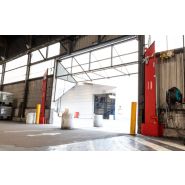 Barrières de rétention d'eaux d'incendie semi-automatique double pivotante_2