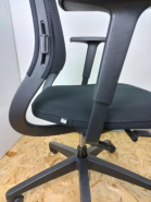 Fauteuil ergonomique Sedus Netwin Noir d'occasion - dossier double résille, assise confortable_2