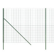 Vidaxl clôture en treillis métallique vert 1,8x10 m acier galvanisé 154085_2