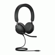 Jabra Evolve2 40 SE Casque Avec fil Arceau Appels/Musique USB Type-C Noir_2