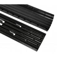 Passe-câbles design élégant - Grande contenance - Ondéo - 4 canaux pour Ø maxi 12mm et 10mm - Plusieurs coloris disponibles_2