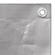 Vidaxl bâche 260 g/m² 4x8 m gris pehd 151505_2