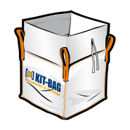 Big bag 1 m3 - jupe de remplissage et goulotte de vidange - palette complète de 250 pièces_2