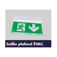 Éclairage de sécurité série spark en version encastrée ou suspendue