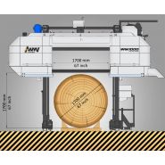 WM1000 - Scie industrielle Wood-Mizer - Trait de scie fin pour billes jusqu'à 1,7 mètre de diamètre_2