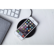 Chargeur sans fil 5W - boîtier plastique avec gravure lumineuse LED_2