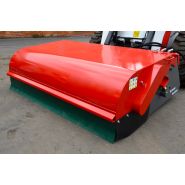 Balayeuse couvercle fermé - Attec - balayage, ramassage et déversement de débris pour chargeuses et pelles-rétros_2