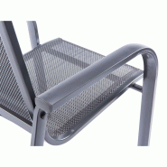 Fauteuil de jardin alegria aluminium – MTF – dossier réglable 5 positions – 2nab3113_2