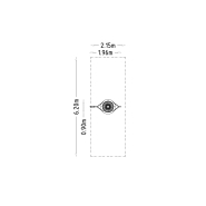 Module complémentaire pour balançoire avec siège Dolly - Hags - réf 8070902 - vert - scellement béton_2