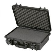 Valise noire RCPS 270/1 avec mousse alvéolée en option