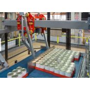 Palettiseur automatique AC520 Arrow - Clevertech France - Transfert de couche à 90° avec alimentation en hauteur_2