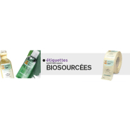 Etiquette adhésive biodégradable et écologique, agréé pour le contact alimentaire_2