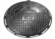 Surface de haute résistance de noir de fonte de couverture de joint du double d400 pour l'algérie_2