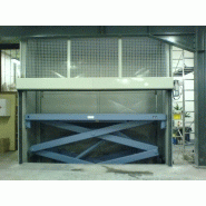 Monte-charge élévateur à ciseaux - Plateau 4500x1800mm - Charge admissible 4000kg - Hauteur de levée 6000mm_2