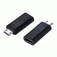 VALUE Adaptateur USB 2.0, MicroB - Type C, M/F_2