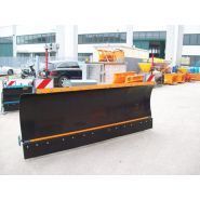 Polytech - Lame de déneigement pour camions - Snow Service - Structure en acier et couteau racleur en néoprène ou acier_2
