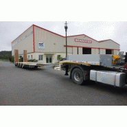 Semi-remorques porte-engins MAXTRAILER MAX100 extensible - 3 essieux SAF - freins tambours - véhicule neuf 9009_2