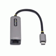 Adaptateur USB-C 2.5GbE vers Ethernet, 100W PD Pass-Through, NBASE-T NIC, Réseau USB 3.0 Type-C 2.5/_2
