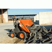 Dumper robuste et performant adapté aux petits chantiers