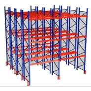Rayonnage et rack à palette double profondeur - Guangzhou HLD Stockage Equipment Co Ltd - support métallique en acier_2