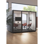 Cabine acoustique pour un environnement privé, spacieux et polyvalent -  Domus XL_2