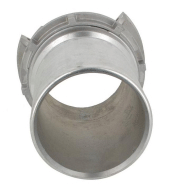 Demi-raccord symétrique avec verrou - DN 65 mm - Embout annelé Ø 64 mm - Alu_2