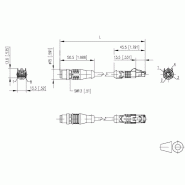 METZ CONNECT Câble Ethernet industriel M12-RJ45, codage D, 10 m_2