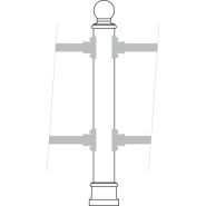 2971 - Melia - Barrières urbaines en fonte et acier - Neri Spa - Finition écologique gris Neri_2