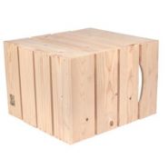 L4 - Caisses en bois Simply a Box - Dimensions L36 x H40 x P27 cm - Bois brut ou 6 coloris au choix_2